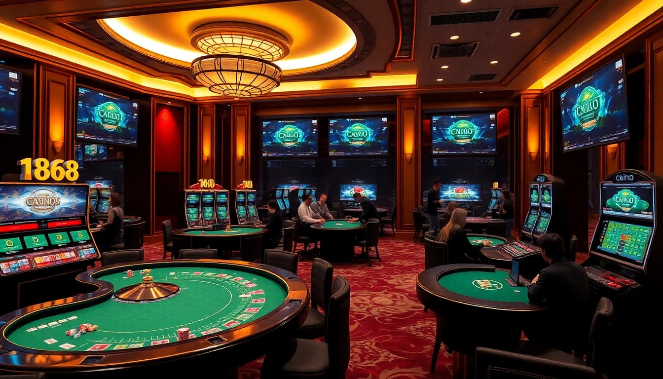 Experience thrilling gameplay at https://c168com.vip/ with a luxurious casino atmosphere featuring live dealers.
