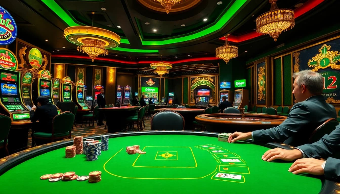 K88win offers an engaging online gambling experience with vibrant tables and high-stake games.