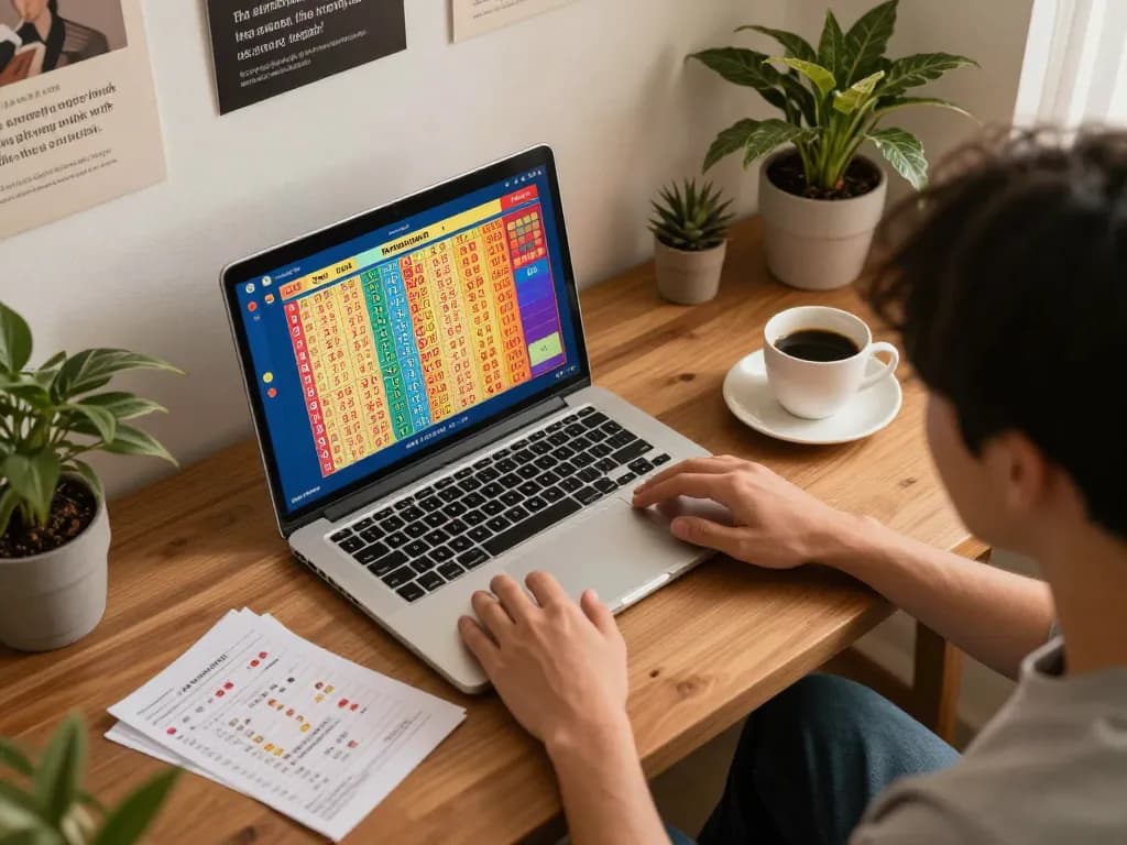 Engaged player using yowes jp for online lottery games, showcasing a vibrant gaming atmosphere.