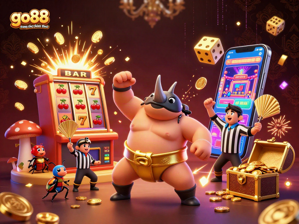 Engage with go88 trang chu chinh thuc in an exciting scene of jackpot thrills and gaming action.