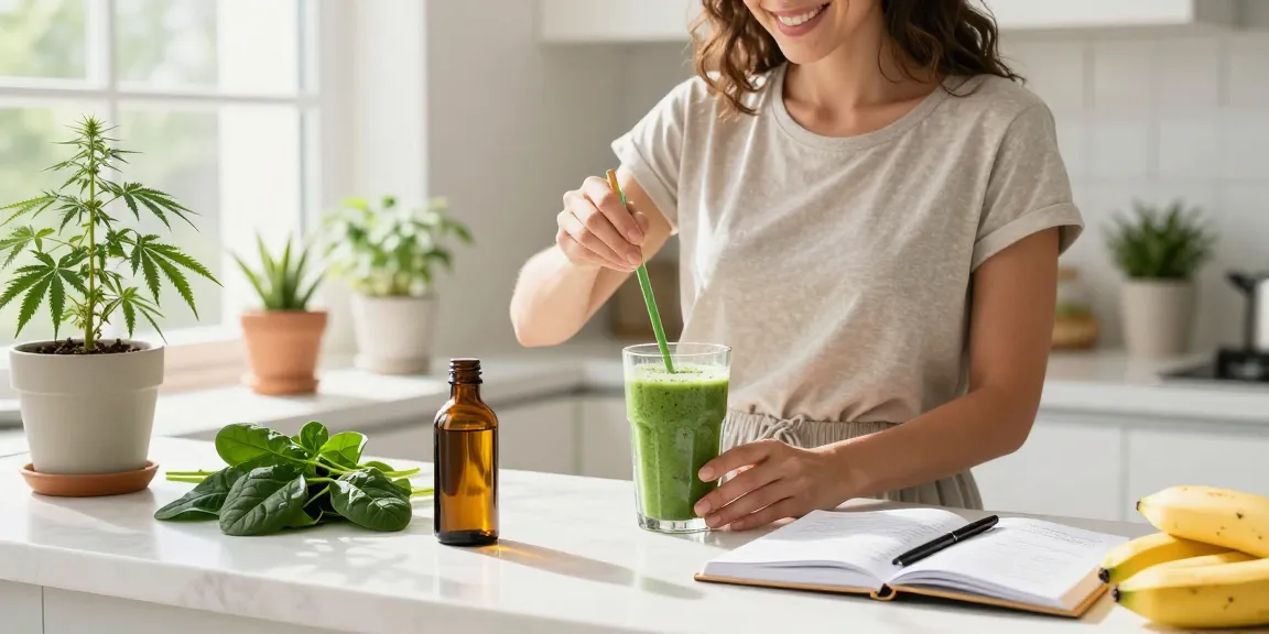 Ministry of Cannabis CBD oil integrated into a morning wellness routine for natural health and vitality.