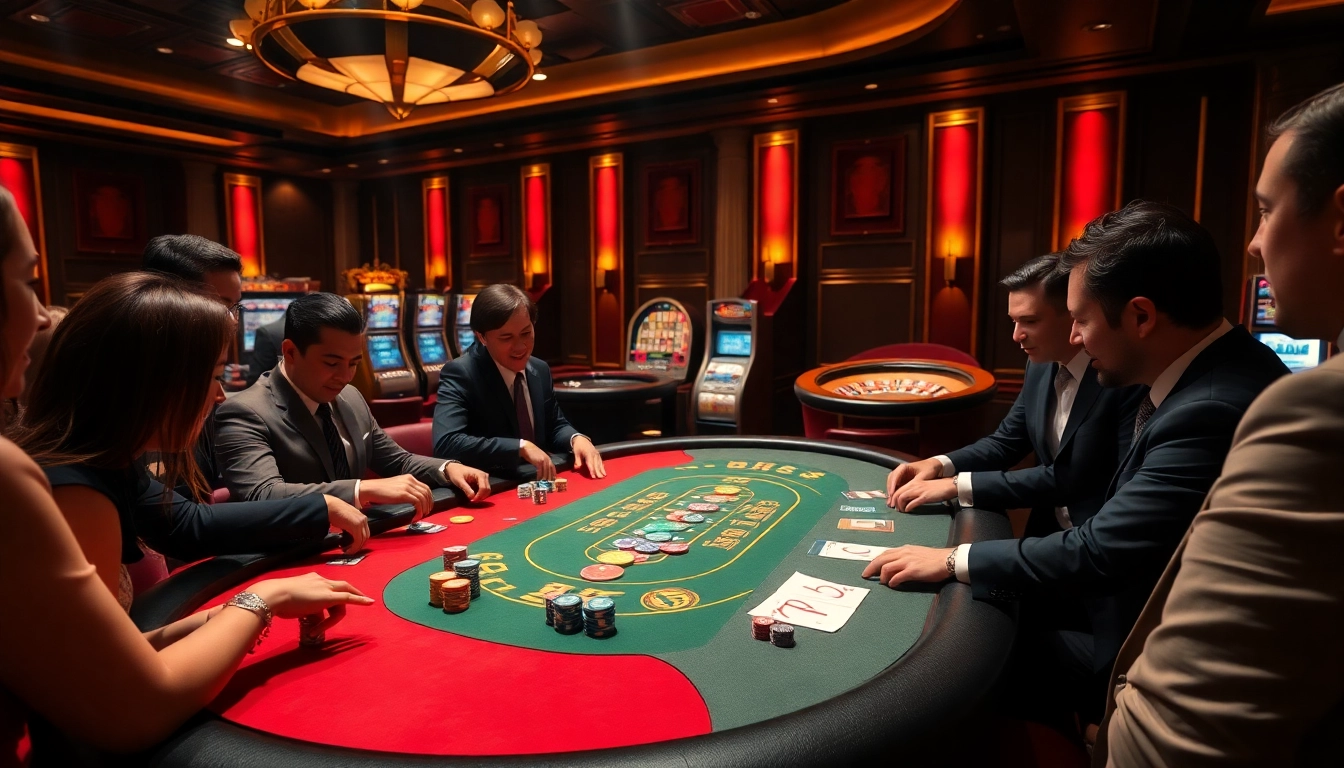 Experience the thrill at a luxurious casino table with sh bet excitement and colorful chips.