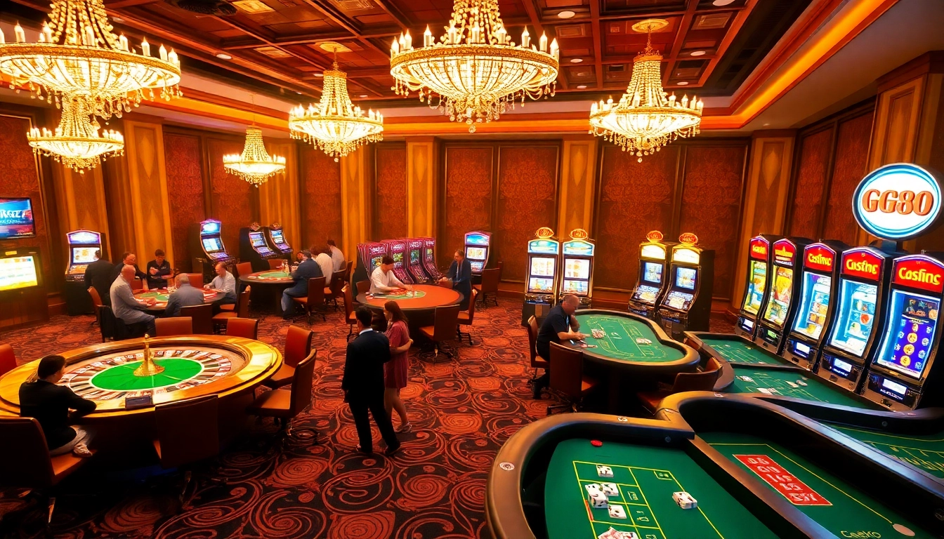 Experience excitement at https://gg88.biz/ with poker, roulette, and vibrant slot machines.