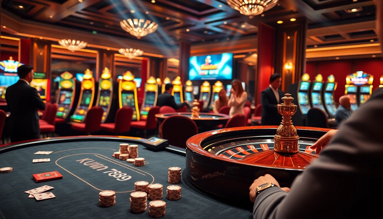 Kuwin 789 promotions attract players to engage in high-stakes casino games with excitement.