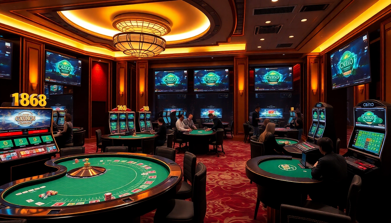 Experience thrilling gameplay at https://c168com.vip/ with a luxurious casino atmosphere featuring live dealers.