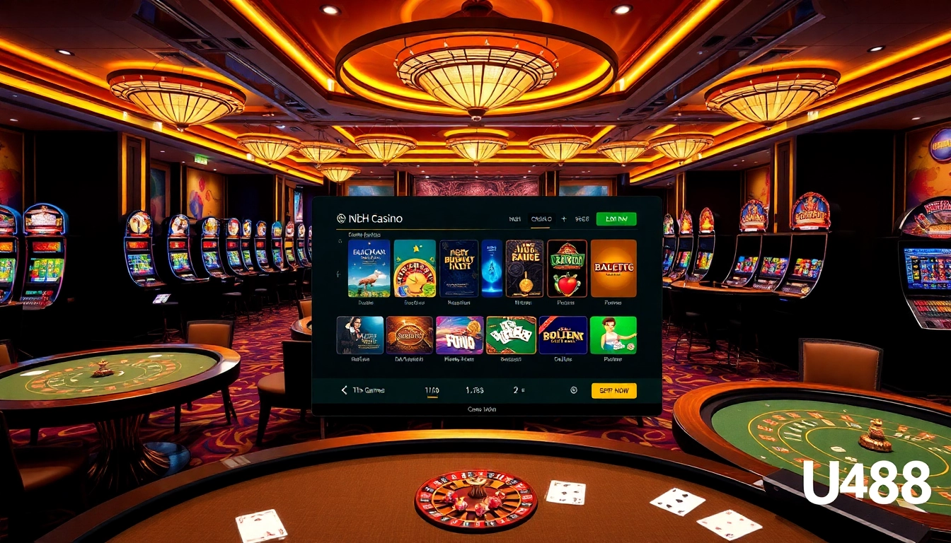 Experience the thrill of online gambling at nhà cái u888 with vibrant tables and exciting games.