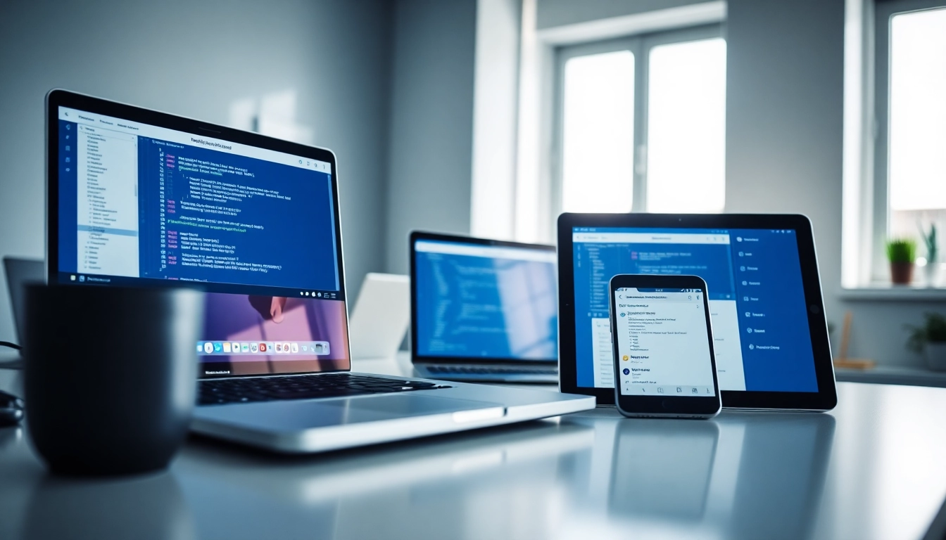 Discover helloworld下载 on multiple devices showcasing seamless connectivity and user-friendly design.