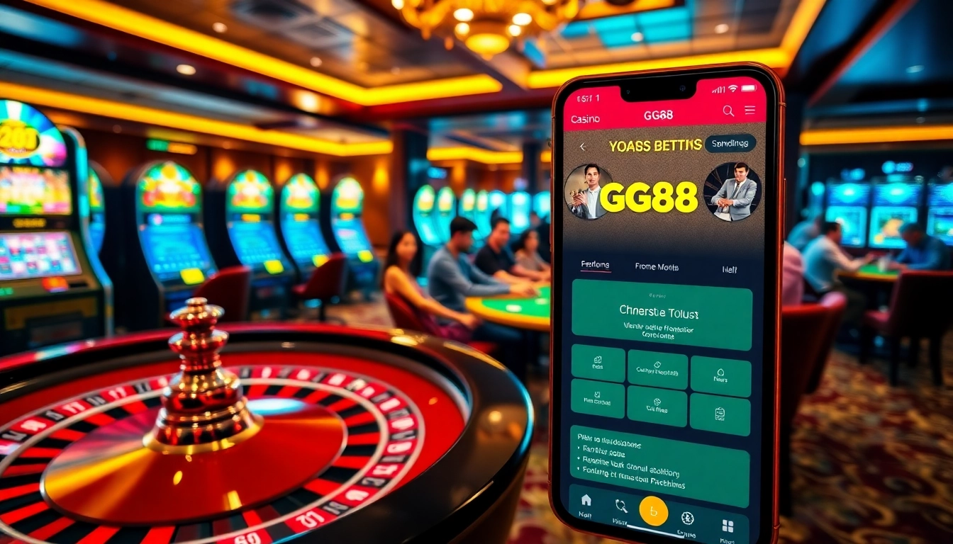 Engaging players at GG88 Casino with exciting games and vibrant roulette table action.