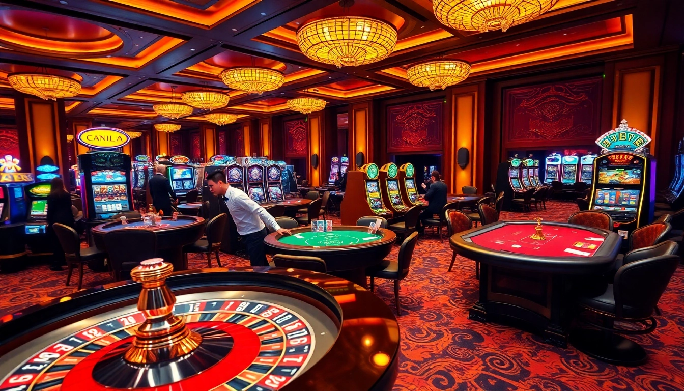 Experience the thrill of gaming at vua99 caisno with vibrant tables and lively atmosphere.