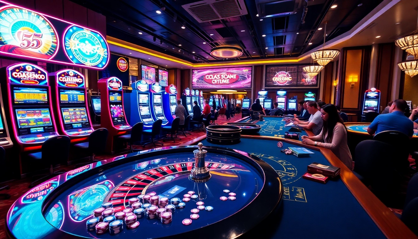 Experience thrilling games at https://lv88.baby/ with vibrant slot machines and luxurious casino tables.