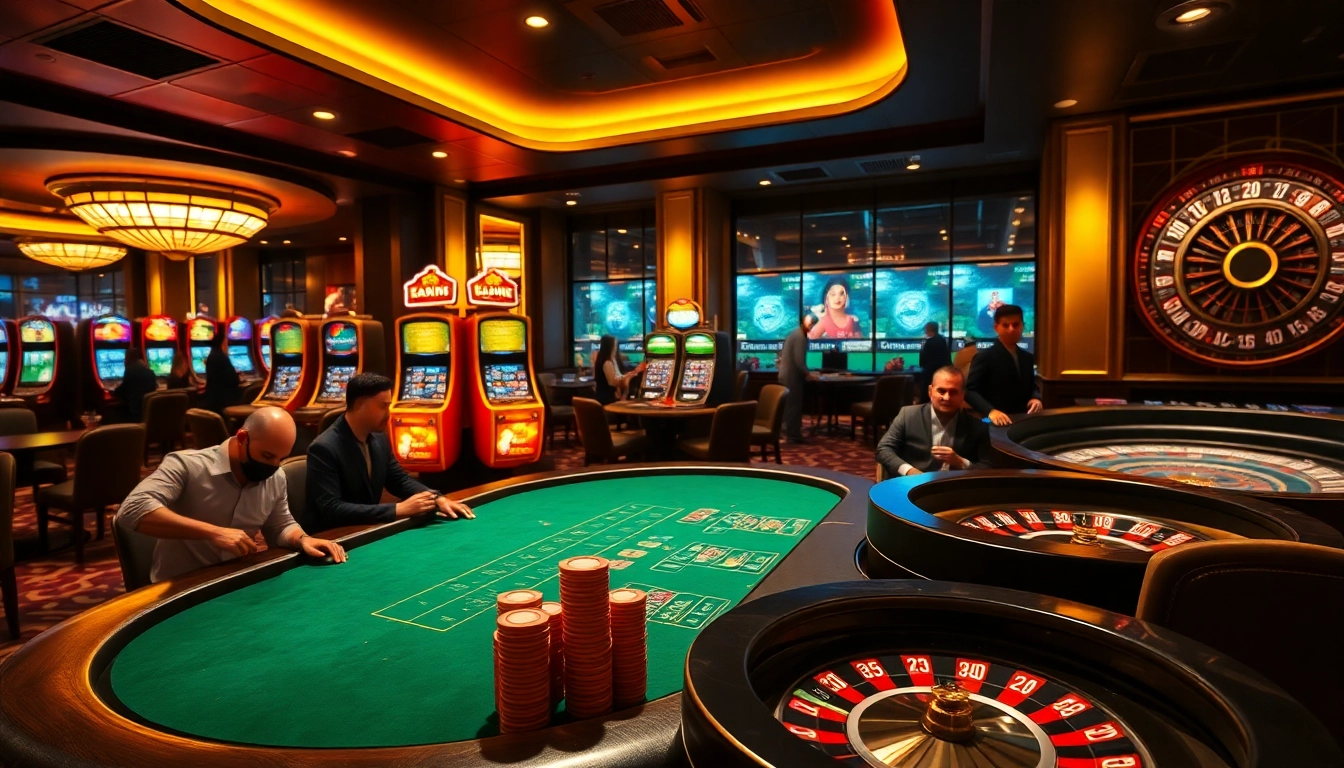 Socolive's thrilling casino experience with live betting options, poker tables, and slot machines.